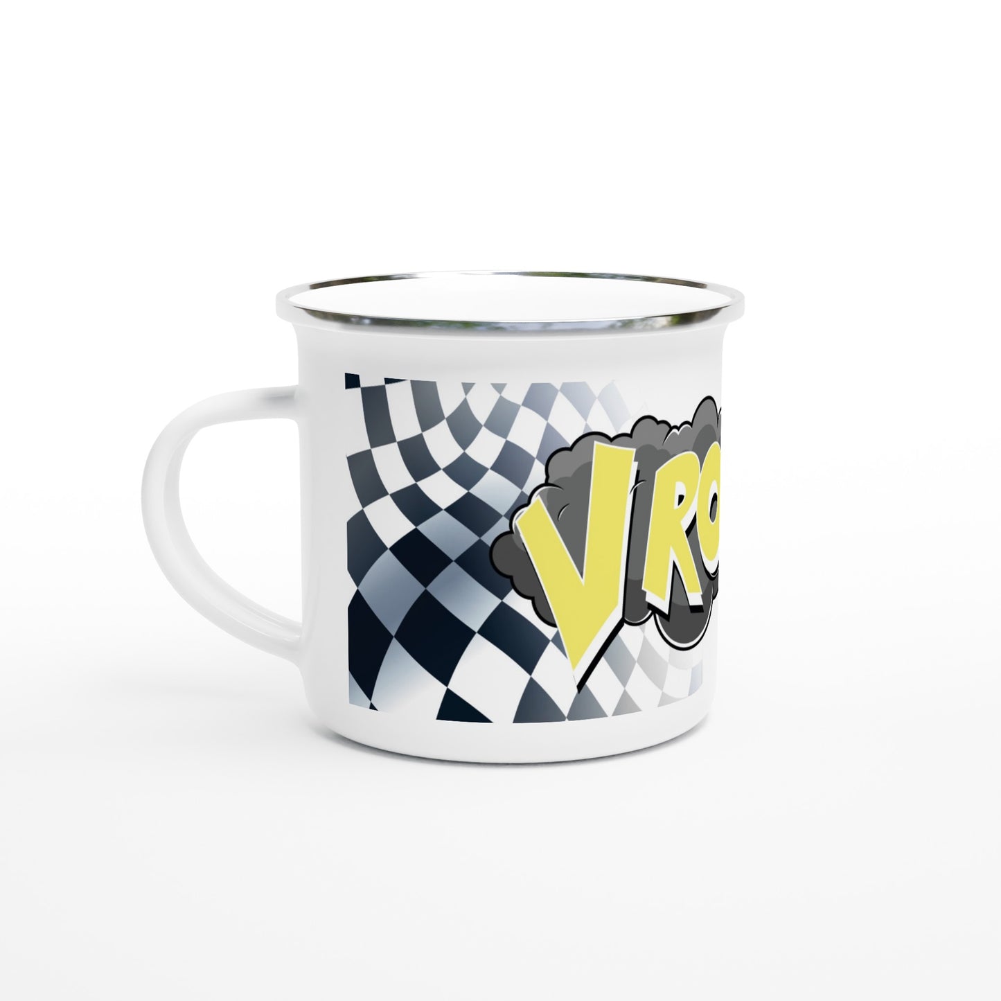 KIDS’ Garage “Vrooom” Emaille Tasse