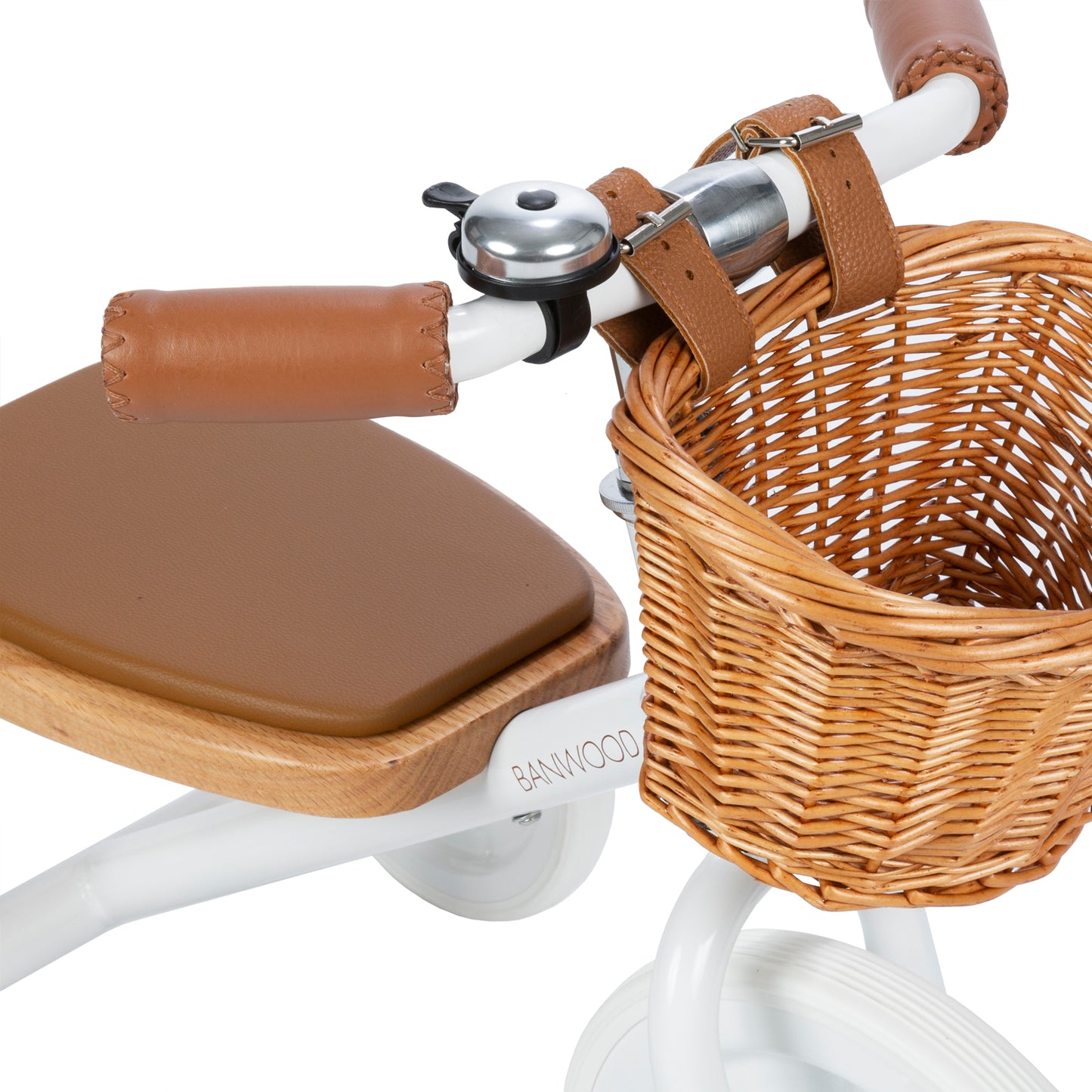 Trike weiß (inkl. Schiebestange)