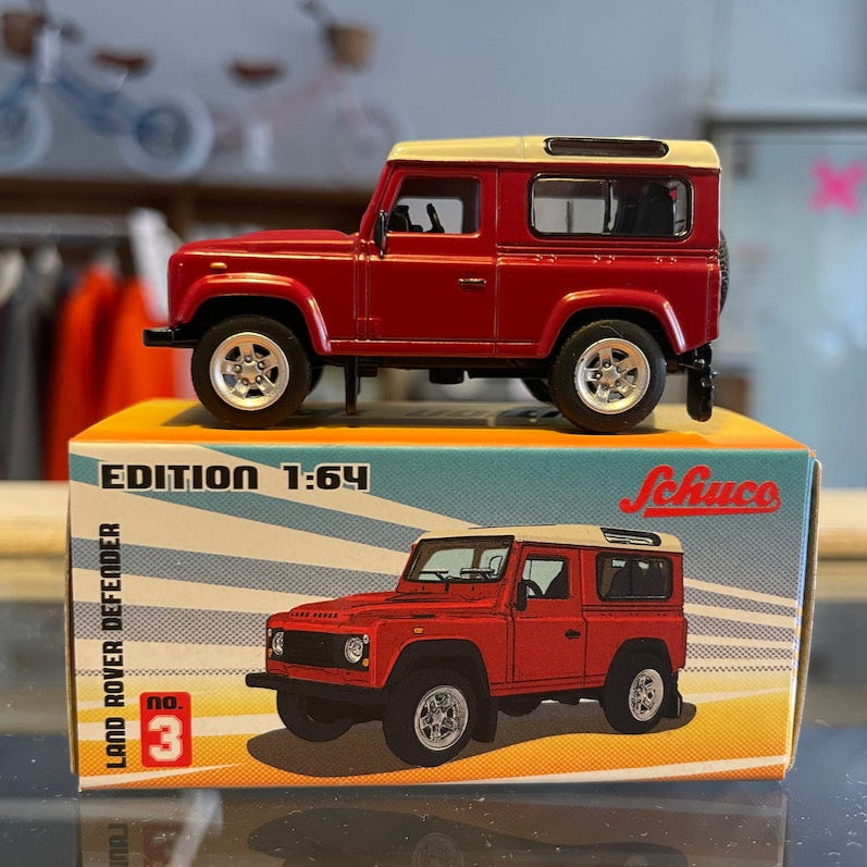 Schuco Paperbox Edition 1:64 Land Rover Defender